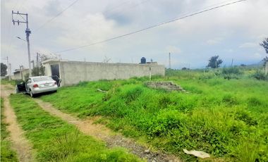 VENTA DE TERRENO EN TEMAMATLA COLONIA LOS REYES, ESTADO DE MEXICO