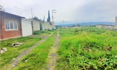 VENTA DE TERRENO EN TEMAMATLA COLONIA LOS REYES, ESTADO DE MEXICO