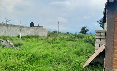 VENTA DE TERRENO EN TEMAMATLA COLONIA LOS REYES, ESTADO DE MEXICO