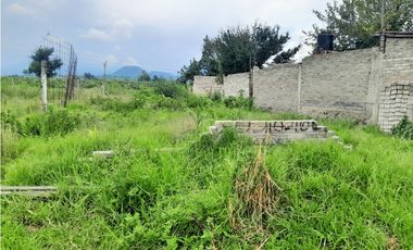 VENTA DE TERRENO EN TEMAMATLA COLONIA LOS REYES, ESTADO DE MEXICO