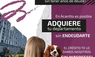 Departamento en Pre-venta en Acantto