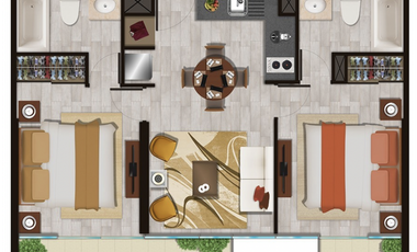 OPORTUNIDAD DPTOS NUEVOS 2D2B, BONO PIE 20% 