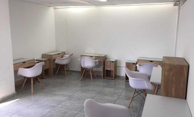 Oficina amueblada en renta Av. Juárez a una calle Fuente de los Frailes. Col. La Paz. Puebla, Pue.