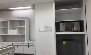 Oficina amueblada en renta Av. Juárez a una calle Fuente de los Frailes. Col. La Paz. Puebla, Pue.