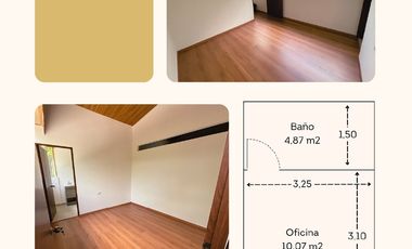 Renta de oficinas acondicionadas en Morillotla