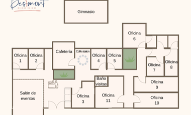 Renta de oficinas acondicionadas en Morillotla