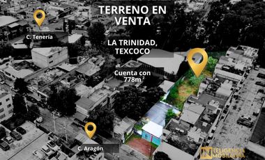 TERRENO EN VENTA - LA TRINIDAD TEXCOCO