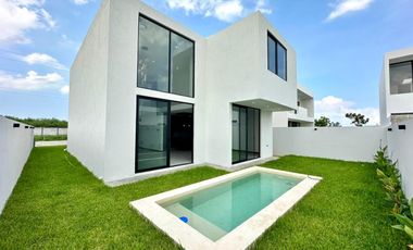 CASA EN VENTA EQUIPADA EN TEMOZON NORTE, YUCATÁN