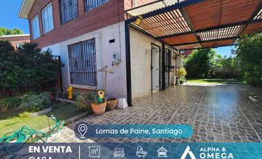 Se Vende Hermosa Casa En Villa Lomas De Paine. - Alpha &