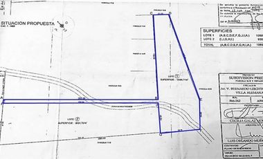 Sitio en Venta en Bernardo Leighton con Paul Harris