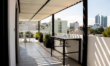 PH con Terraza Privada, Amueblado y Equipado, Roma Norte
