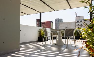 PH con Terraza Privada, Amueblado y Equipado, Roma Norte