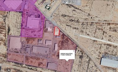 TERRENO INDUSTRIAL EN VENTA, EN PARQUE INDUSTRIAL PYMES TORREÓN COAHUILA