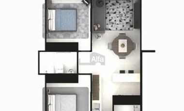Departamento en Venta DELTA FAUSTINA en LEÓN, GTO. Cerro del Gigante por Omega, Atotonilco y Epsilon