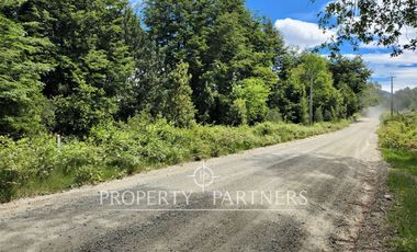 17,5 Hectáreas, con borde turquesa en Lago Caburga