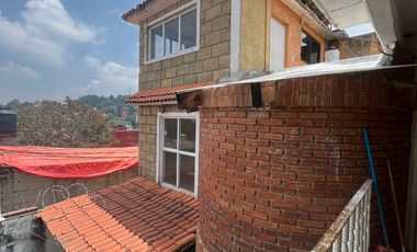 SE RENTA CASA EN ZENTLAPATL, CUAJIMALPA