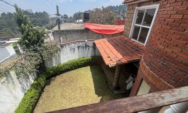 SE RENTA CASA EN ZENTLAPATL, CUAJIMALPA