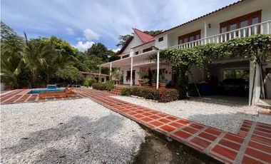 CASA CAMPESTRE EN VENTA EN SANTA MARTA CERCA AL PARQUE TAYRONA