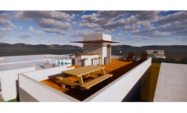 Departamento en  venta en Teques con alberca a 5 min del lago