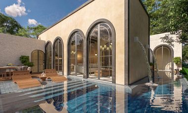 Villa en venta por fracción dentro de hacienda en Xmatkuil