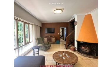 Alquiler temporario en Bosque Peralta Ramos con pileta y quincho