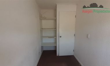 Departamento en Arriendo en Departamento disponible en Condominio El Crisol, El Palomar