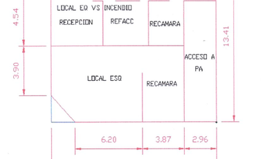 Local Comercial y Departamentos en esquina Zona Centro $6,000,000