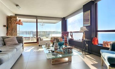 Pingueral departamento con vista al mar