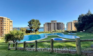 Pingueral departamento con vista al mar