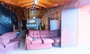 ¡Oportunidad! Parcela y Casa en Construcción en Panguipulli  vista Volcán