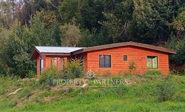 ¡Oportunidad! Parcela y Casa en Construcción en Panguipulli  vista Volcán