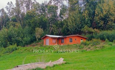 ¡Oportunidad! Parcela y Casa en Construcción en Panguipulli  vista Volcán