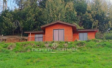 ¡Oportunidad! Parcela y Casa en Construcción en Panguipulli  vista Volcán