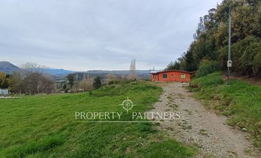 ¡Oportunidad! Parcela y Casa en Construcción en Panguipulli  vista Volcán
