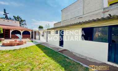 TERRENO COMERCIAL CON CONSTRUCCIÓN EN VENTA - SAN MIGUEL COATLINCHAN