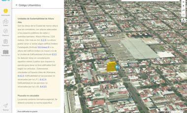 Terreno en Parque Chacabuco apto 1800mts2 de obra