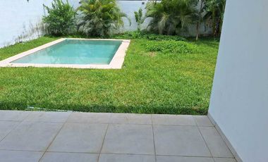 🏡 ¡Bella casa semiamueblada en Renta al Norte de Mérida!