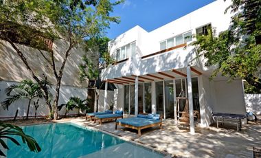 EXITOSO Y SOFISTICADO VILLA HOTEL EN TULUM CENTRO