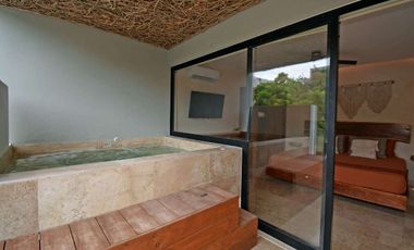 DEPARTAMENTO MODERNO CON ALBERCA PRIVADA Y EXCLUSIVO DISEÑO.