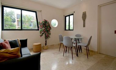 DEPARTAMENTO MODERNO CON ALBERCA PRIVADA Y EXCLUSIVO DISEÑO.
