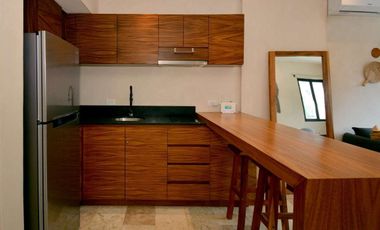 DEPARTAMENTO MODERNO CON ALBERCA PRIVADA Y EXCLUSIVO DISEÑO.