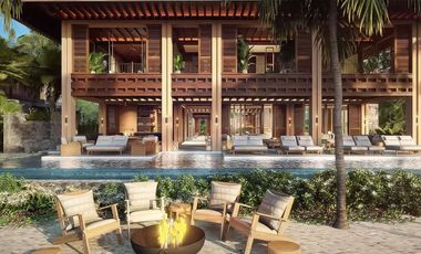 VILLA DE VANGUARDIA FRENTE AL MAR EN ROSEWOOD MAYAKOBA