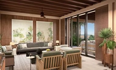 VILLA DE VANGUARDIA FRENTE AL MAR EN ROSEWOOD MAYAKOBA