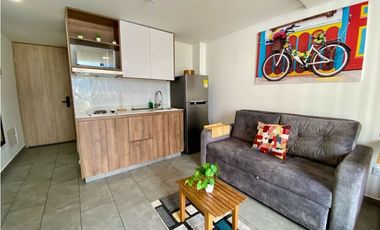 SE RENTA APARTAESTUDIO AMOBLADO - SECTOR PORTAL DEL QUINDO