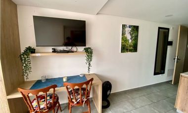 SE RENTA APARTAESTUDIO AMOBLADO - SECTOR PORTAL DEL QUINDO