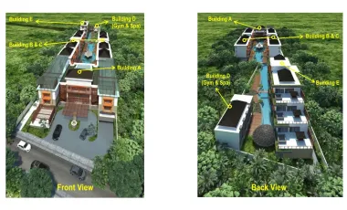 100 Bedroom Hotel for sale in Denpasar Selata, Bali