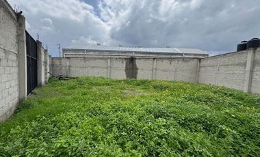 TERRENO BARDEADO RENTA