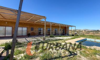 PARCELA CON CASA Y VISTA AL MAR EN TANGUEMAR II, TONGOY