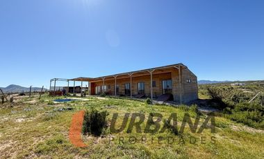 PARCELA CON CASA Y VISTA AL MAR EN TANGUEMAR II, TONGOY