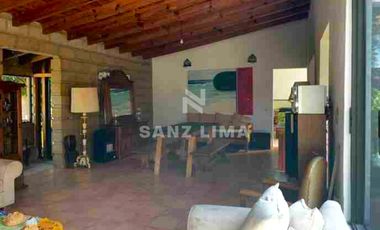 San Andres Totoltepec. Bella propiedad colonial en una planta, amplio jardin.